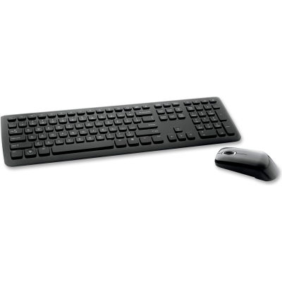 Verbatim® 96983 Wireless Slim Keyboard and Mouse, Black