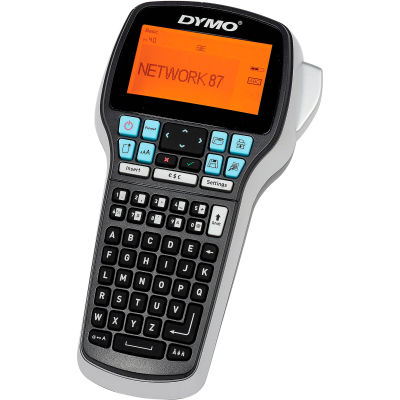 Dymo Electronic Label Maker, DYM1768815, Black & Silver, Tape Print Media