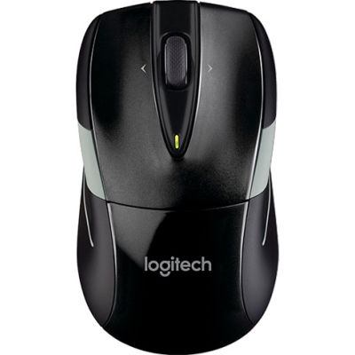 Logitech 910-002696 M525 Full-Size Wireless Mouse, Black
