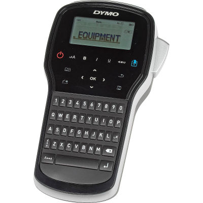 Dymo® Label Maker, 1815990, 3 Fonts, 4-1/2" X 2-3/8" X 8", Black/Silver