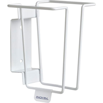 Horizon Mfg. Sharps Container Rack 4071, Holds 1 Quart Sharps Container, White