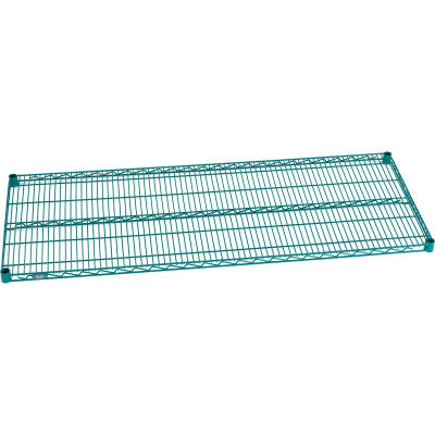Nexel® S2460G Poly-Green® Wire Shelf 60"W x 24"D