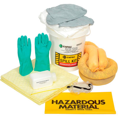 ENPAC® 5 Gallon Pail Battery Acid Spill Kit, 1305-BAT