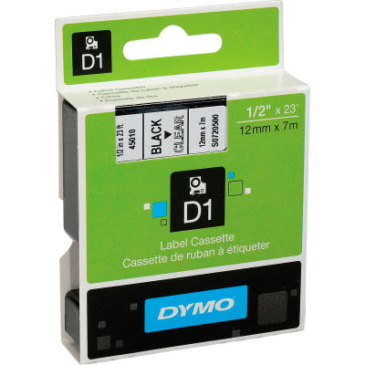 Labels & Label Makers | Label Makers & Accessories | DYMO® D1 Standard Labels 1/2