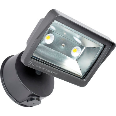 Lithonia OLFL 14 PE BZ NAHD M4 LED Security Flood Light, 25W, 120V, 1900 Lumens, 4000K