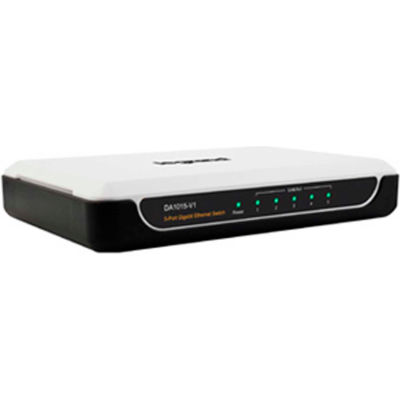 Legrand® DA1015-V1 Desktop 5-Port Gigabit Ethernet Switch