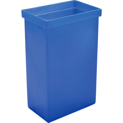 Winholt® 148BIN-BL, Ingredient Bin, Polyethylene, 14-5/8"L x 9-1/4"W x 23-1/4"H, Blue