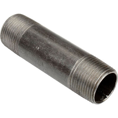 3/4 In. X 3-1/2 In. Black Steel Pipe Nipple 150 PSI Lead Free