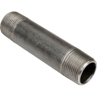 3/4 In. X 4 In. Black Steel Pipe Nipple 150 PSI Lead Free