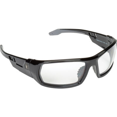 Ergodyne® Skullerz® Odin Safety Glasses, Clear Lens, Black Frame