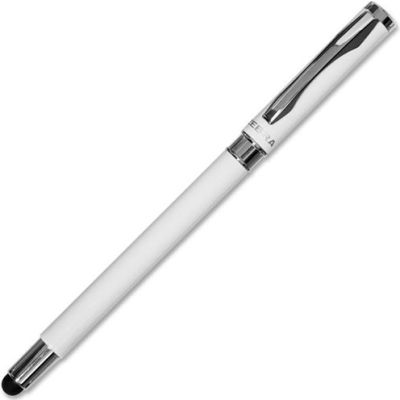 Zebra StylusPen Capped Ballpoint Pen, 1.0mm Point, Black Ink, White Barrel, 1/Pack