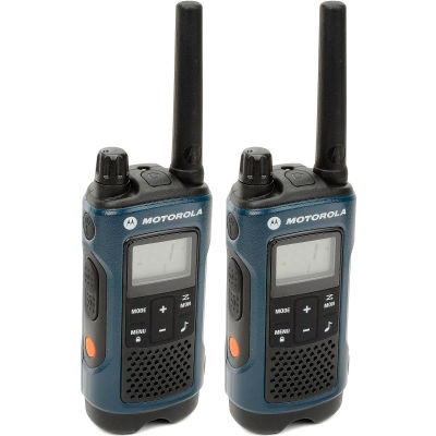 Motorola Solutions Talkabout® T460 Two-Way Radios, Blue/Black - 2 Pack