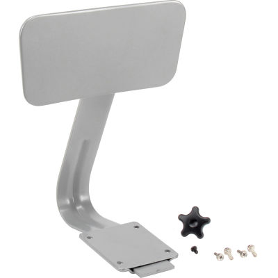 Steel Backrest for Interion Shop Stools - Gray