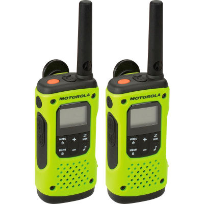 Motorola Solutions Talkabout® T600 Waterproof Rechargeable Two-Way Radios, Green - 2 Pack