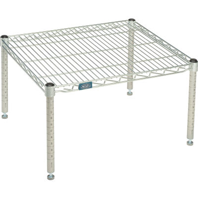 Standard Wire Shelf Platform, Poly-Z-Brite, 21"W x 30"L x 14"H