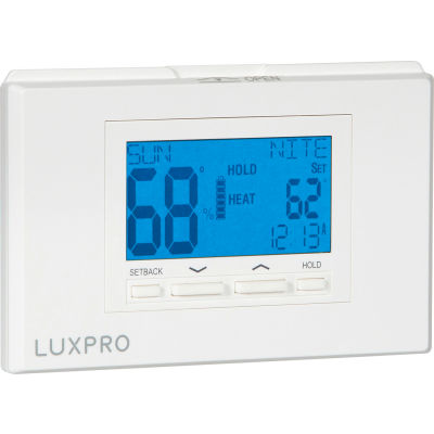 HVAC/R Controls | Thermostats | LUX Low Voltage Digital 7-Day ...