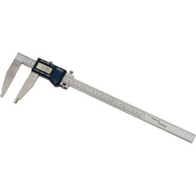 Fowler 54-100-312 Xtra-Range 0-12''/300MM Elongated Jaws Stainless Digital Caliper W/ Data Output