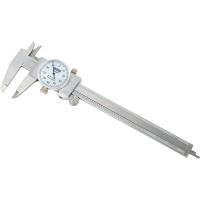 Fowler 52-008-706 0-6" Shockproof Dial Caliper W/White Dial