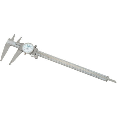 Fowler 52-025-112 0-12" Heavy Duty Dial Caliper W/White Dial