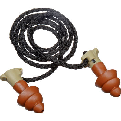 Moldex 6499 BattlePlugs® Impulse Protection Reusable Earplugs, Corded, Large, NRR 12dB/24dB