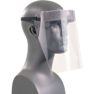Paulson Infectious Disease Control Face Shield with Elastic Strap and Foam Cushion, 5 pack, IDC/F