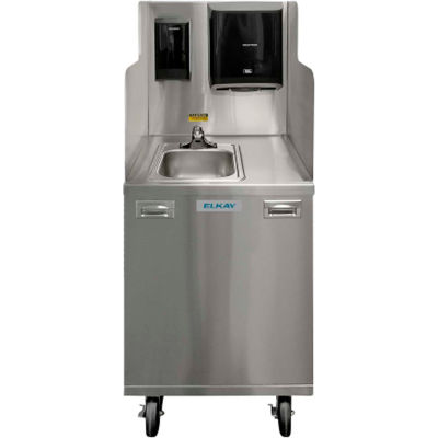 Elkay Touchless Complete Handwashing Sink Station, Stainless Steel