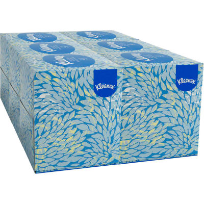 Kleenex® Facial Tissue in Boutique Pop-Up Box, 95/Box, 6 Boxes/Pack - KIM21271