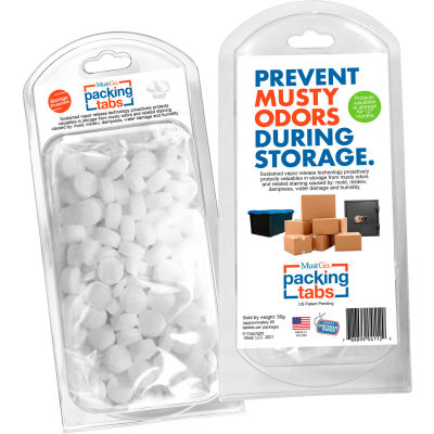 MustGo® Odor Eliminator Packing Tabs - 95 Tablet Pack - Pkg Qty 24