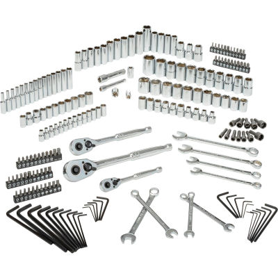 Stanley STMT71654 201 Piece 1/4", 3/8", & 1/2" Drive Mechanics Tool Set