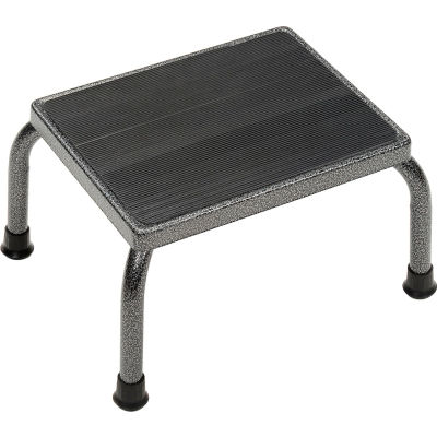 Drive Medical Step Stool - Non-Skid Rubber Footstool Platform 13030-1SV