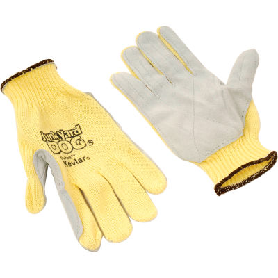 Honeywell Junk Yard Dog® Premium Leather Palm Gloves, Mens Size, 1 Pair
