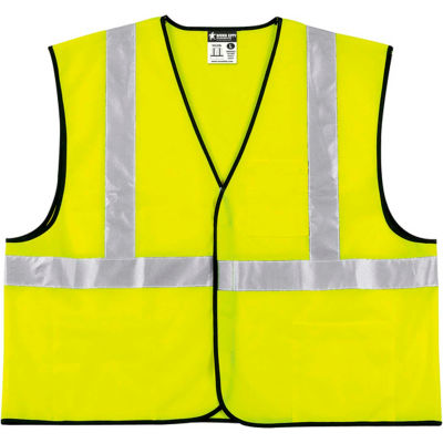 Class II Economy Safety Vests, RIVER CITY VCL2SLXL, Size XL