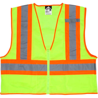Luminator™ Class II Safety Vests, RIVER CITY WCCL2LXL, Size XL