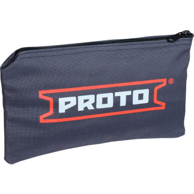 Proto J95305 7" x 12" Heavy Duty All-Purpose Canvas Zipper Bag