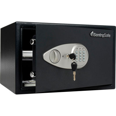 SentrySafe Security Safe X125 - 16-7/8"W x 14-5/8"D x 10-5/8"H, Black