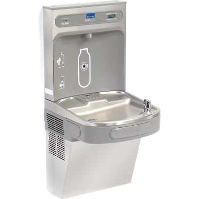 Elkay LZS8WSVRSK Water Refilling Station, Wall Mount, Single, VR Bubbler, SS