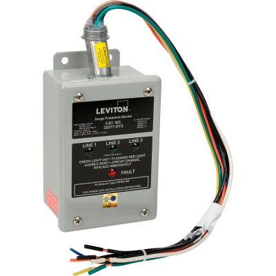 Power Protection | Surge Protection, Hard Wired | Leviton 32277-DY3 277 ...