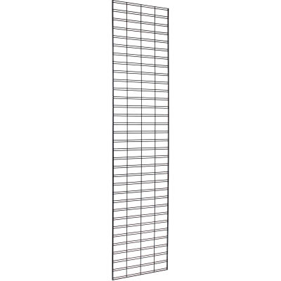 2'W X 8'H - Slatgrid Panel - Semi-Gloss Black - Pkg Qty 3