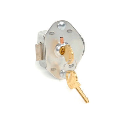 Master Lock® No.1714MK Built-In Key Operated Lock - Auto Springbolt Locking w/Master Key Access