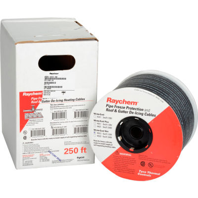Raychem® WinterGard Wet® Heat Cable H622250, 250 Ft. Reel 6-Watt 240V