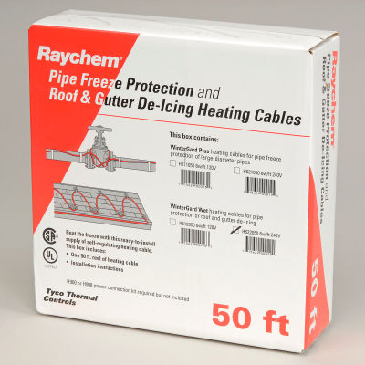 Raychem® WinterGard Wet® Heat Cable H622050, 50 Ft. Box 6-Watt 240V