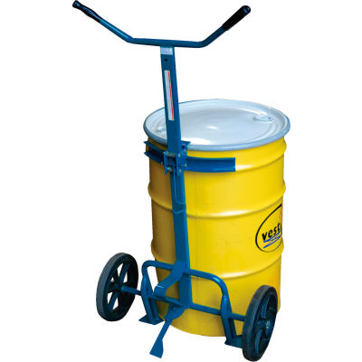 Barrel-Drum Truck DBT-1200 Rubber Wheels 800 Lb. Capacity