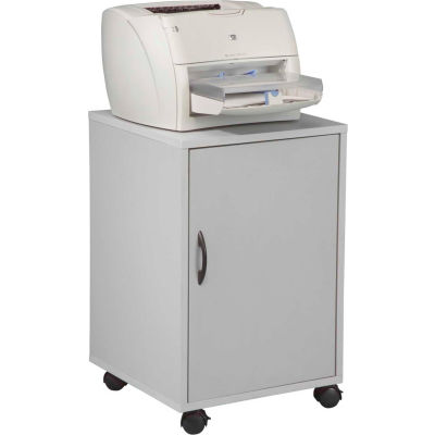 Balt® 27502 Single Fax & Printer Stand, 17-1/2"W x 17-1/2"D x 26-5/8"H, Gray