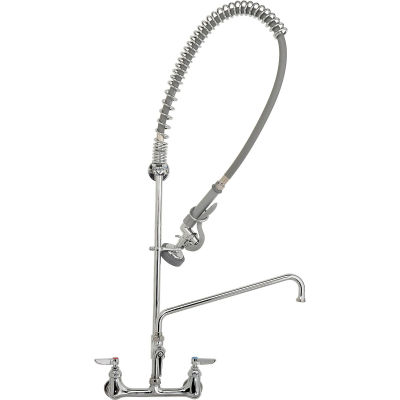 T&S Brass B-2187 Pre-Rinse Unit With Wall Mount Faucet