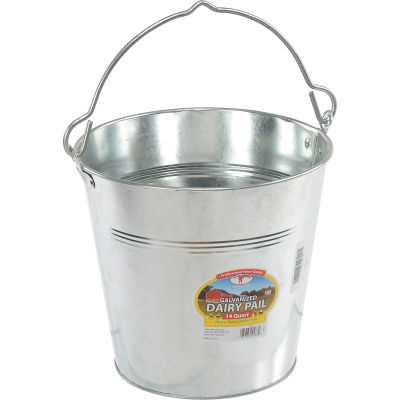 Little Giant GP14, Galvanized Steel Pail, 14 Qt.