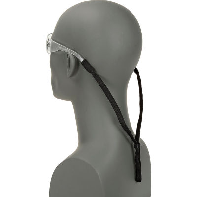 Safety Glasses Lanyard, ERB Safety 15716 - Black - Pkg Qty 12