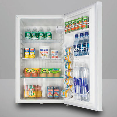 Summit FF511L Counter Height All Refrigerator W/Lock 4.1 Cu. Ft. White