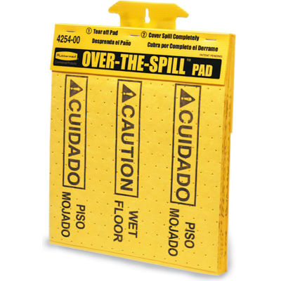 Rubbermaid® 4254 Over-The-Spill Pad - Pkg Qty 12