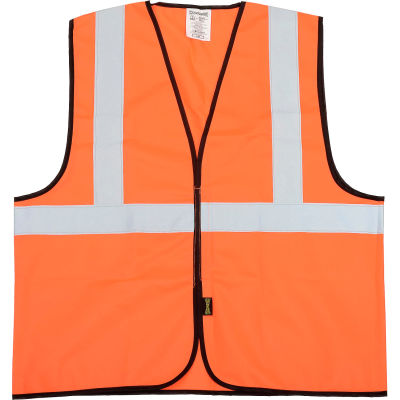 OccuNomix Class 2 Solid Vest Hi-Vis Orange 2XL/3XL, ECO-G-O2/3X