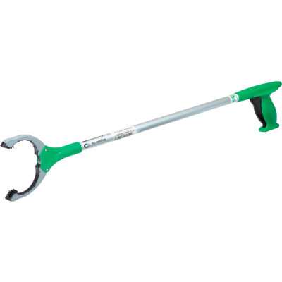 Unger Trigger Grip NiftyNabber® All Purpose Grabber, Silver/Green - NT080